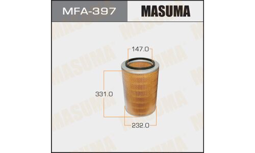 Фильтр воздушный Masuma A-274, арт. MFA-397