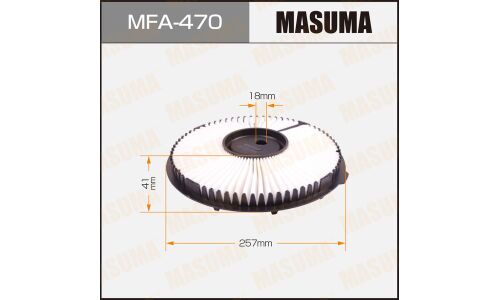 Фильтр воздушный Masuma A-347, арт. MFA-470
