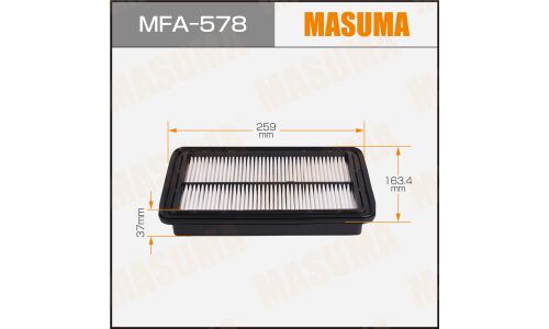 Фильтр воздушный Masuma A-455, арт. MFA-578