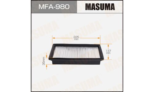 Фильтр воздушный Masuma A-857, арт. MFA-980
