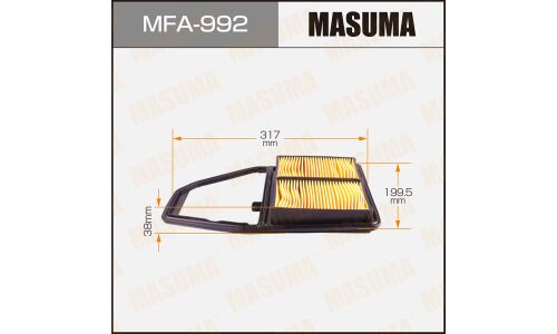 Фильтр воздушный Masuma A-869, арт. MFA-992