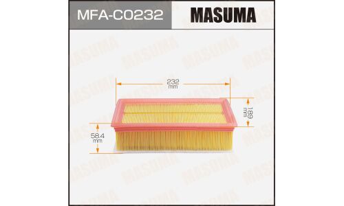 Фильтр воздушный Masuma, арт. MFA-C0232