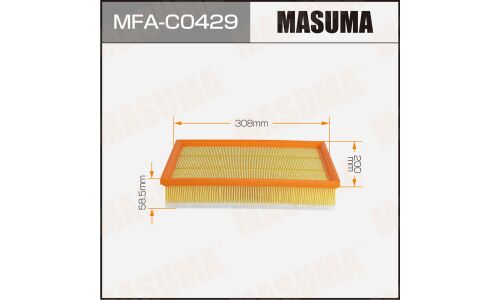 Воздушный фильтр A0888 MASUMA GREAT WALL POER (1/20)