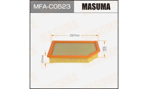 Воздушный фильтр MASUMA JAC T8 PRO (1/20)