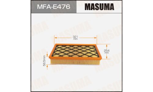 Воздушный фильтр A0305 MASUMA LHD BMW X5 (E70) (1/20)