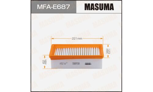 Фильтр воздушный Masuma, арт. MFA-E687