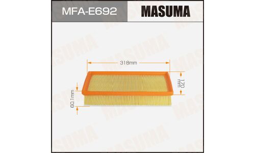 Воздушный фильтр A0795 MASUMA VOLKSWAGEN TERAMONT (1/20)