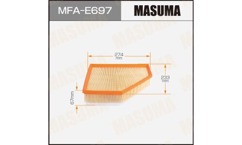 Воздушный фильтр MASUMA BMW 3-SERIES (G20) 18- (1/20)