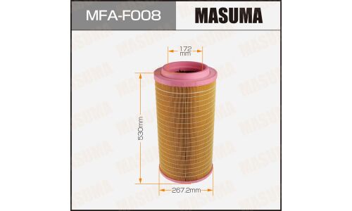Фильтр воздушный Masuma, для Mercedes-Benz Actros, арт. MFA-F008