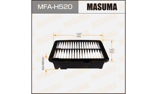 Фильтр воздушный Masuma A-898V, арт. MFA-H520