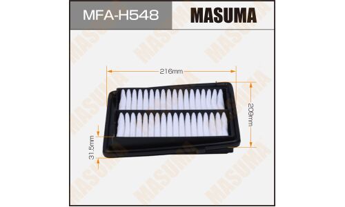 Фильтр воздушный Masuma A-8015V, арт. MFA-H548