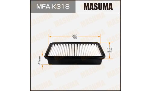 Фильтр воздушный Masuma A-023, арт. MFA-K318
