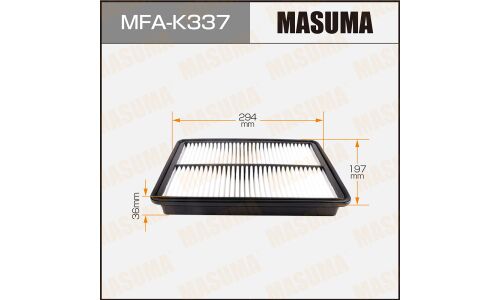 Фильтр воздушный Masuma, арт. MFA-K337