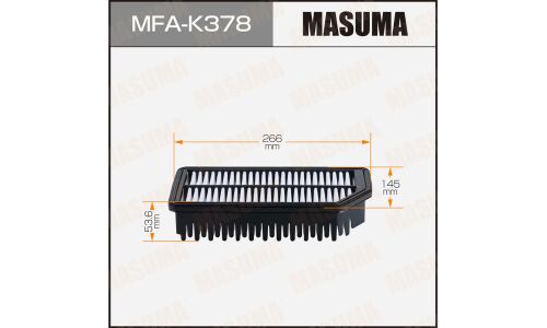 Фильтр воздушный Masuma, для Hyundai i30, арт. MFA-K378