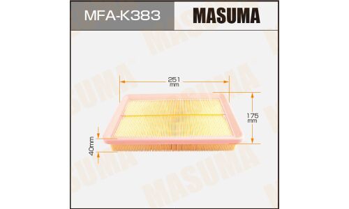 Фильтр воздушный Masuma, арт. MFA-K383