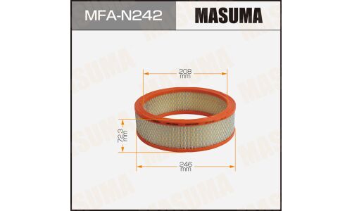 Воздушный фильтр MASUMA LHD NISSAN TERRANO 87-92 (1/20)