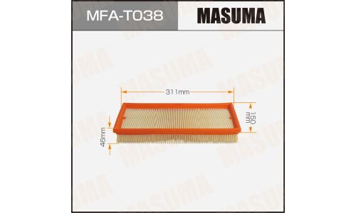 Воздушный фильтр A21505 MASUMA TOYOTA AVENSIS / AT220L (1/20)