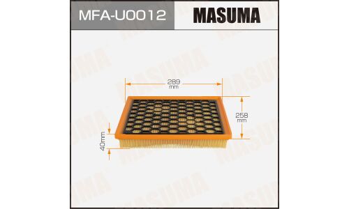 Фильтр воздушный Masuma, для Opel Insigna, арт. MFA-U0012