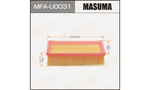 Фильтр воздушный Masuma, арт. MFA-U0031