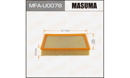 Фильтр воздушный Masuma, арт. MFA-U0078