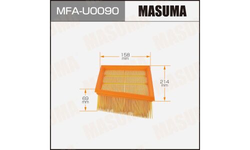 Воздушный фильтр A0749 MASUMA (1/40)