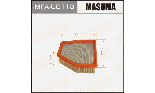 Фильтр воздушный Masuma, для Opel Antara, арт. MFA-U0113