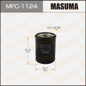 Фильтр масляный Masuma, арт. MFC-1124