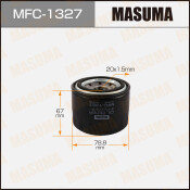 Фильтр масляный Masuma C-316, арт. MFC-1327