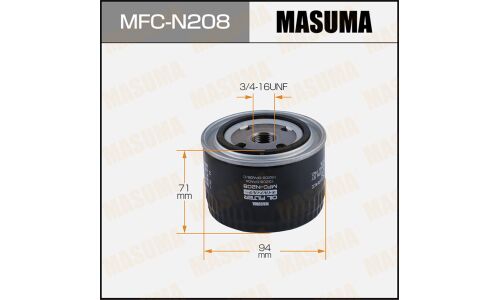 Фильтр масляный Masuma, арт. MFC-N208