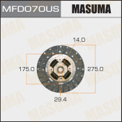 Диск сцепления Masuma, арт. MFD070US