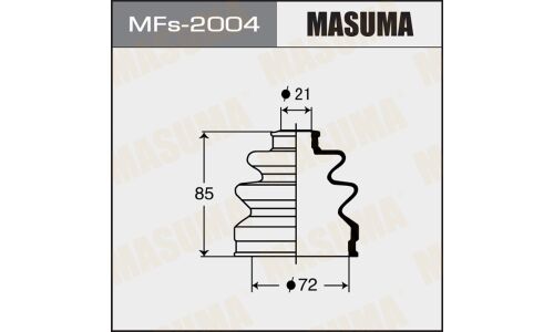 Пыльник привода Masuma, силикон, арт. MFs-2004