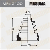 Пыльник привода Masuma, внутренний, силикон, арт. MFs-2120