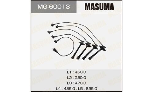 Провода высоковольтные Masuma (3S / 4S), комплект 5 шт, арт. MG-60013