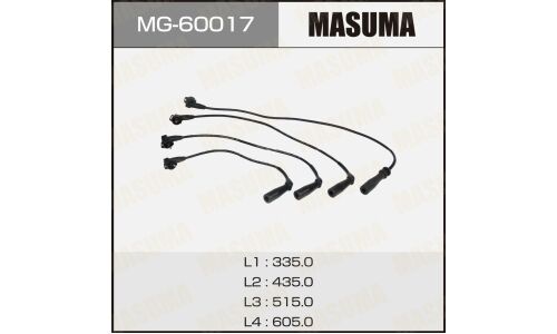 Провода высоковольтные Masuma (2E / 3E), комплект 4 шт, арт. MG-60017