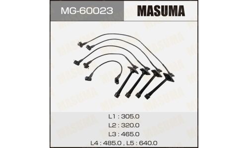 Провода высоковольтные Masuma (3S / 4S), комплект 5 шт, арт. MG-60023