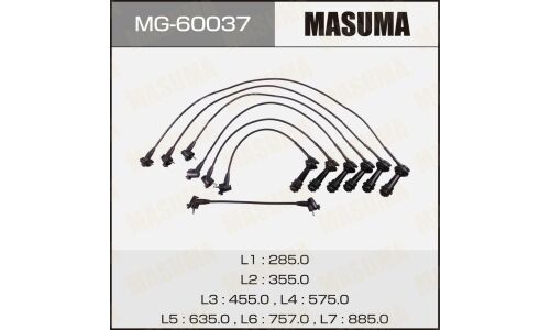 Провода высоковольтные Masuma (1JZGE), комплект 7 шт, арт. MG-60037
