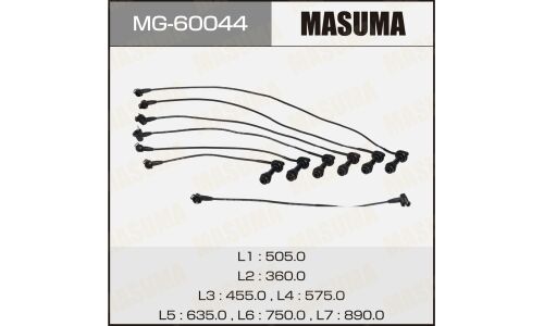 Провода высоковольтные Masuma (1/2JZGE), комплект 7 шт, арт. MG-60044