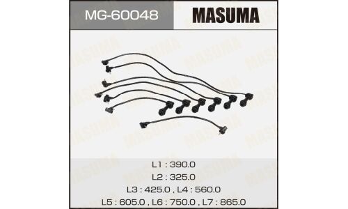 Провода высоковольтные Masuma (1JZGE), комплект 7 шт, арт. MG-60048