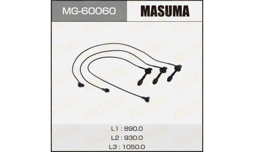 Провода высоковольтные Masuma (5VZ), комплект 3 шт, арт. MG-60060