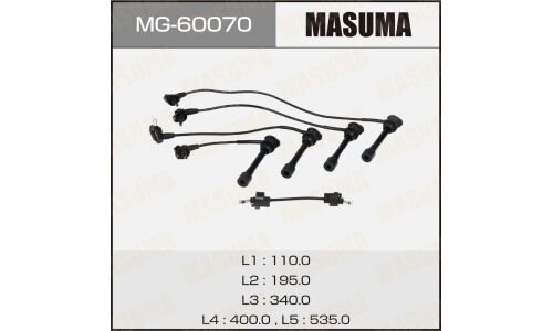 Провода высоковольтные Masuma (2TZ), комплект 5 шт, арт. MG-60070