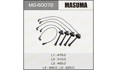 Провода высоковольтные Masuma (4SFE), комплект 5 шт, арт. MG-60072