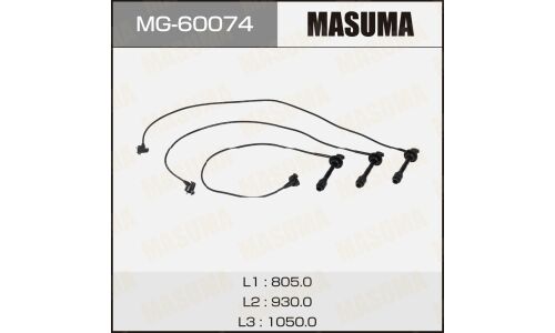 Провода высоковольтные Masuma (1MZFE / 2MZFE), комплект 3 шт, арт. MG-60074