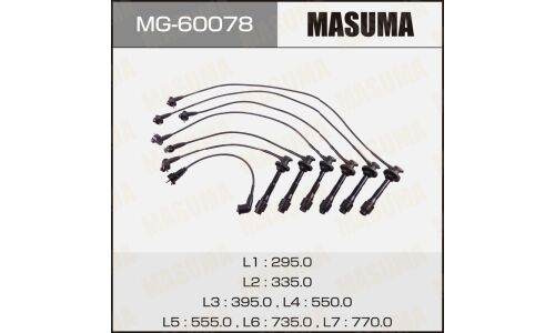 Провода высоковольтные Masuma (1GFE), комплект 7 шт, арт. MG-60078