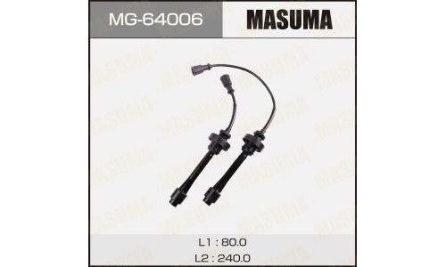 Провода высоковольтные Masuma (4G93), комплект 2 шт, арт. MG-64006