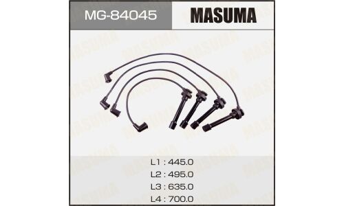 Провода высоковольтные Masuma (4G93), комплект 4 шт, арт. MG-84045