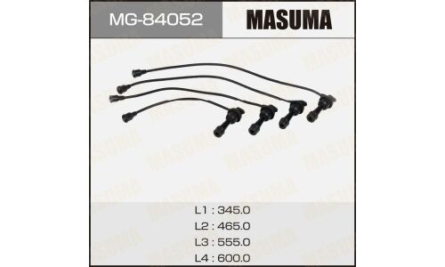 Провода высоковольтные Masuma (4G63), комплект 4 шт, арт. MG-84052
