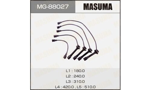 Провода высоковольтные Masuma (G16A), комплект 5 шт, арт. MG-88027
