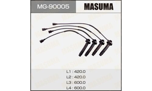 Провода высоковольтные Masuma, для Subaru Forester / Impreza / Legacy, комплект 4 шт, арт. MG-90005