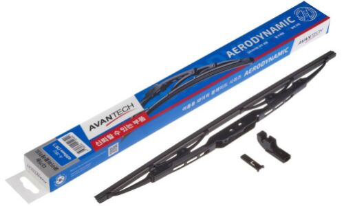 Щетка стеклоочистителя Avantech Aerodynamic 400мм (16") каркасная, летняя, крепление Bayonet, J-Hook, 1 шт, арт. A-16U