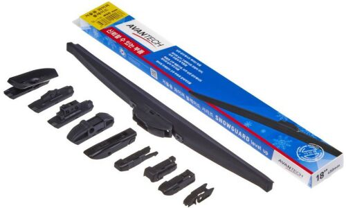 Щётка стеклоочистителя Avantech Snowguard Level UP 450мм (18") каркасная, зимняя, 10 переходников, 1 шт, арт. SL-18